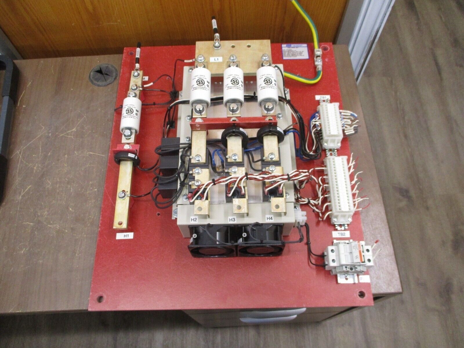 Spang Power Control Unit E81190151 Control: 115VAC Input Power: 20-480VAC 150A