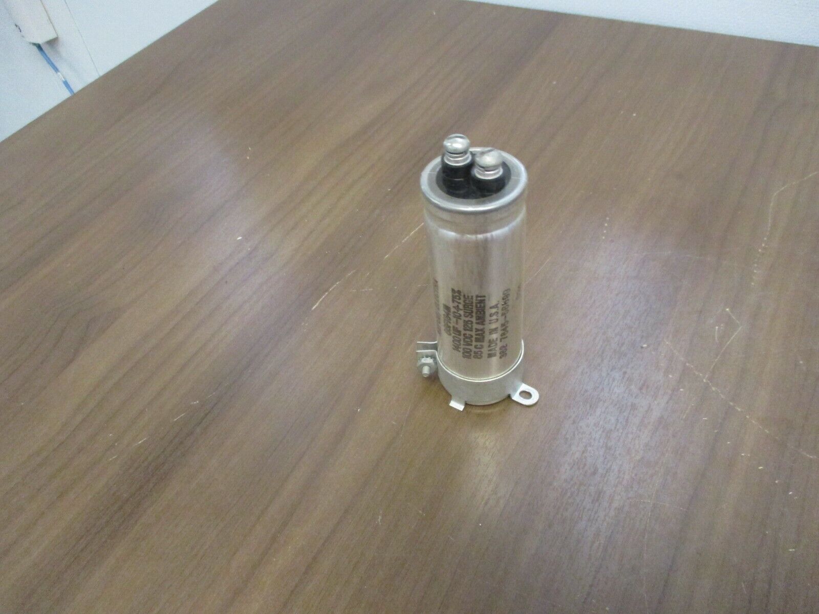 Mepco/Electra Capacitor 86F184M 1400UF 10VDC Used