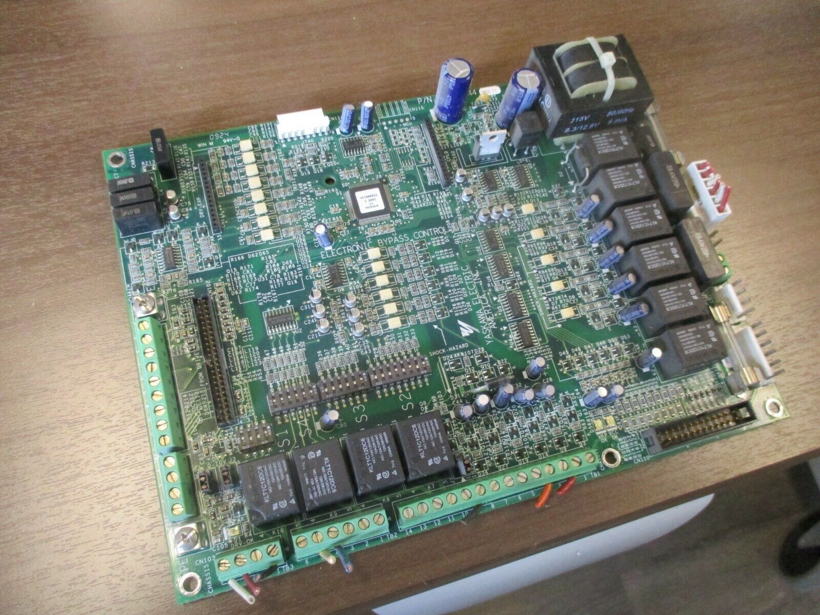 Yaskawa Electronic Bypass Control Board UTC000044 Rev. 11 Used