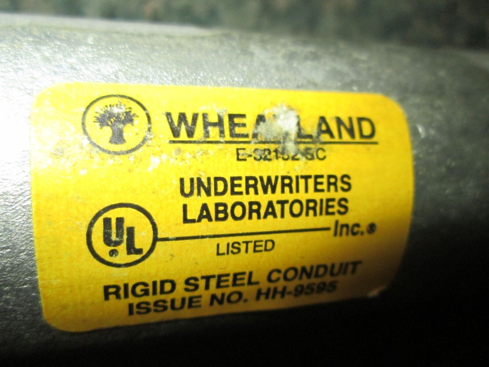 Wheatland Conduit Nipple E-32152-SC Size 1-1/4" x 12" Box of 11 New Surplus