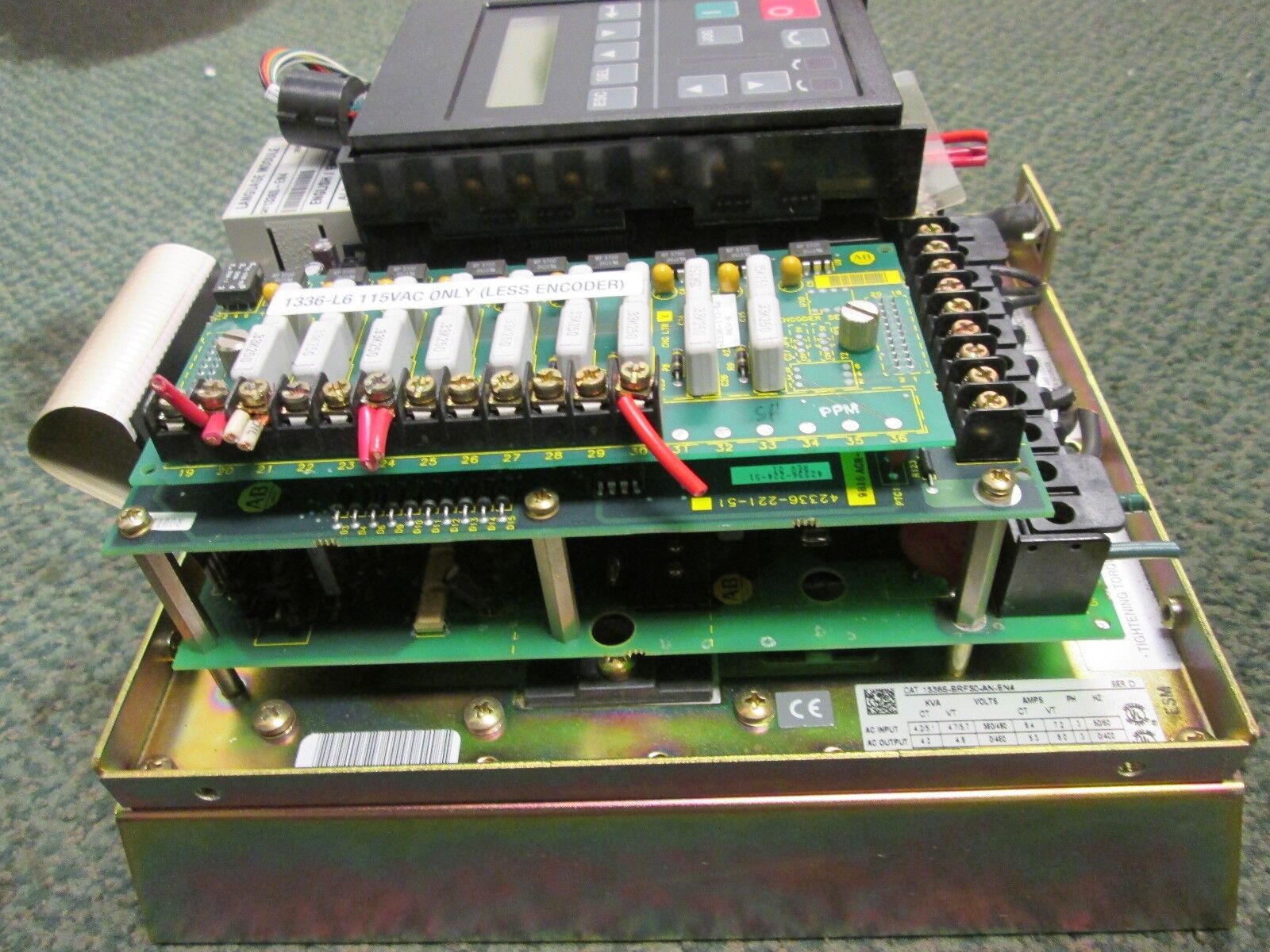 Allen-Bradley AC Drive 1336S-BRF30-AN-EN4-L6 3HP 3Ph Used