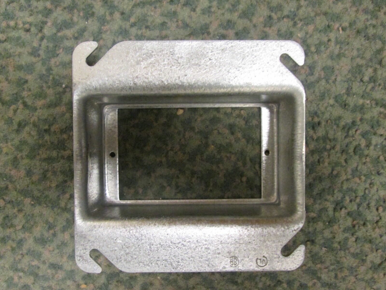 Raco 4" Square Drawn Cover 775 Raised 1-1/4" Single gang Box of 25 New surplus
