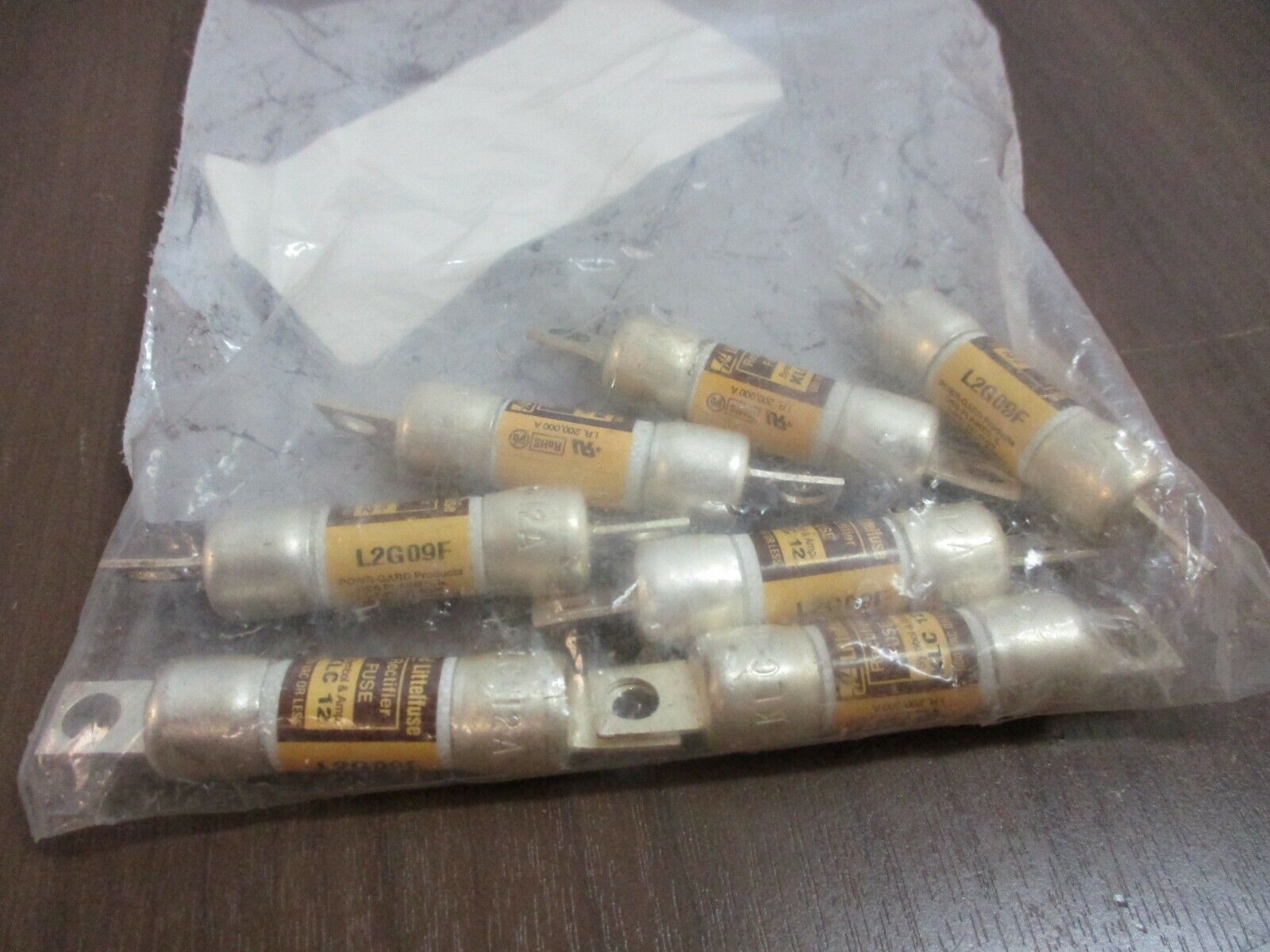 Littelfuse Rectifier Fuse KLC12 12A 600V *Lot of 7* New Surplus