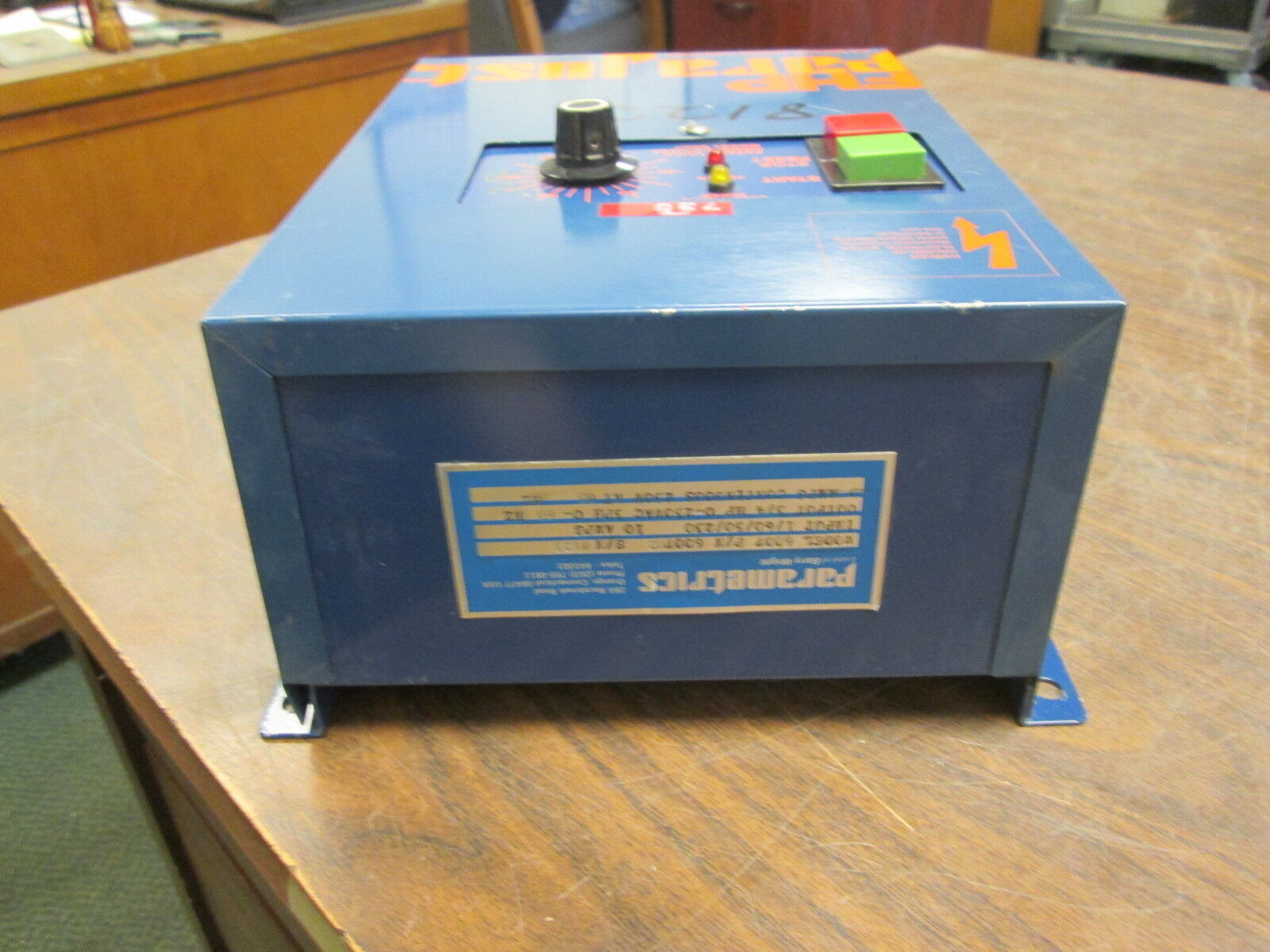 Parametrics FHP Parajust AC Motor Speed Control 600702, 3/4HP Used