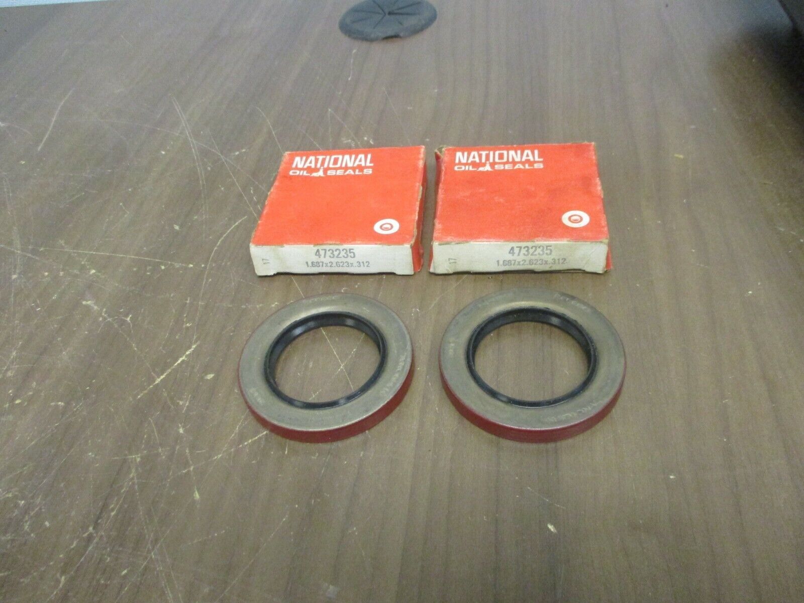 National Oil Seals Oil Seal 473235 New Surplus *Lot of 2*