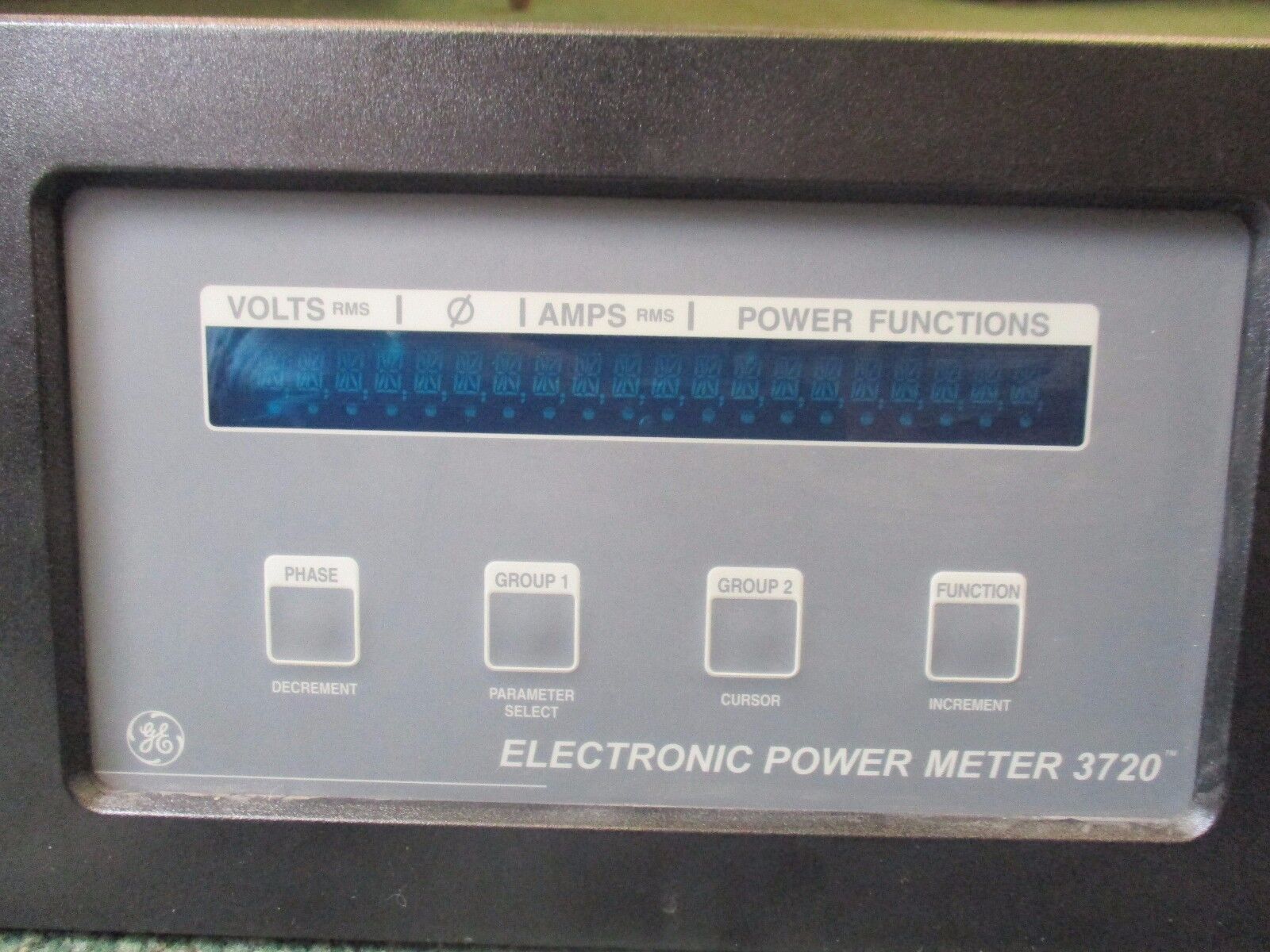Power Measurement Electronic Power Meter w/ Power Supply 3720 ACM Used