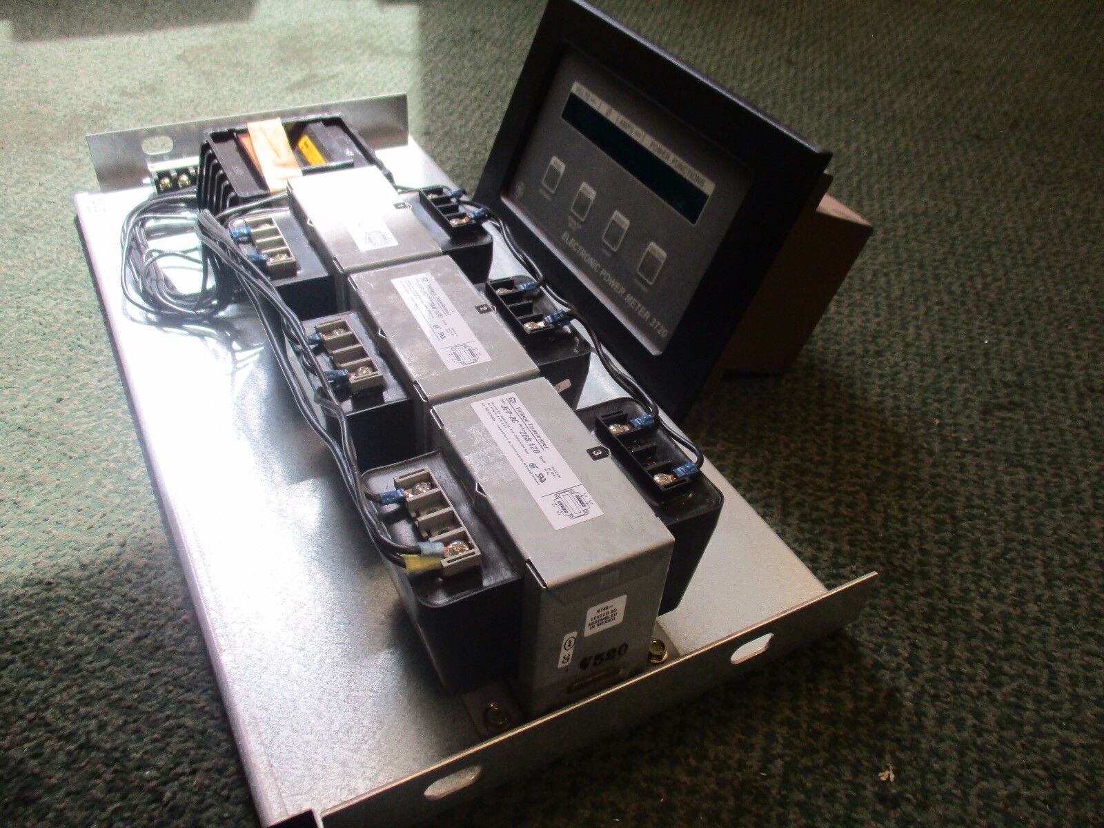 Power Measurement Electronic Power Meter w/ Power Supply 3720 ACM Used