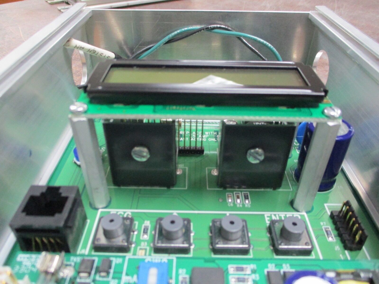 Ebtron Digital Transmitter GTA116-P Input: 22.5-29VAC 20VA Used