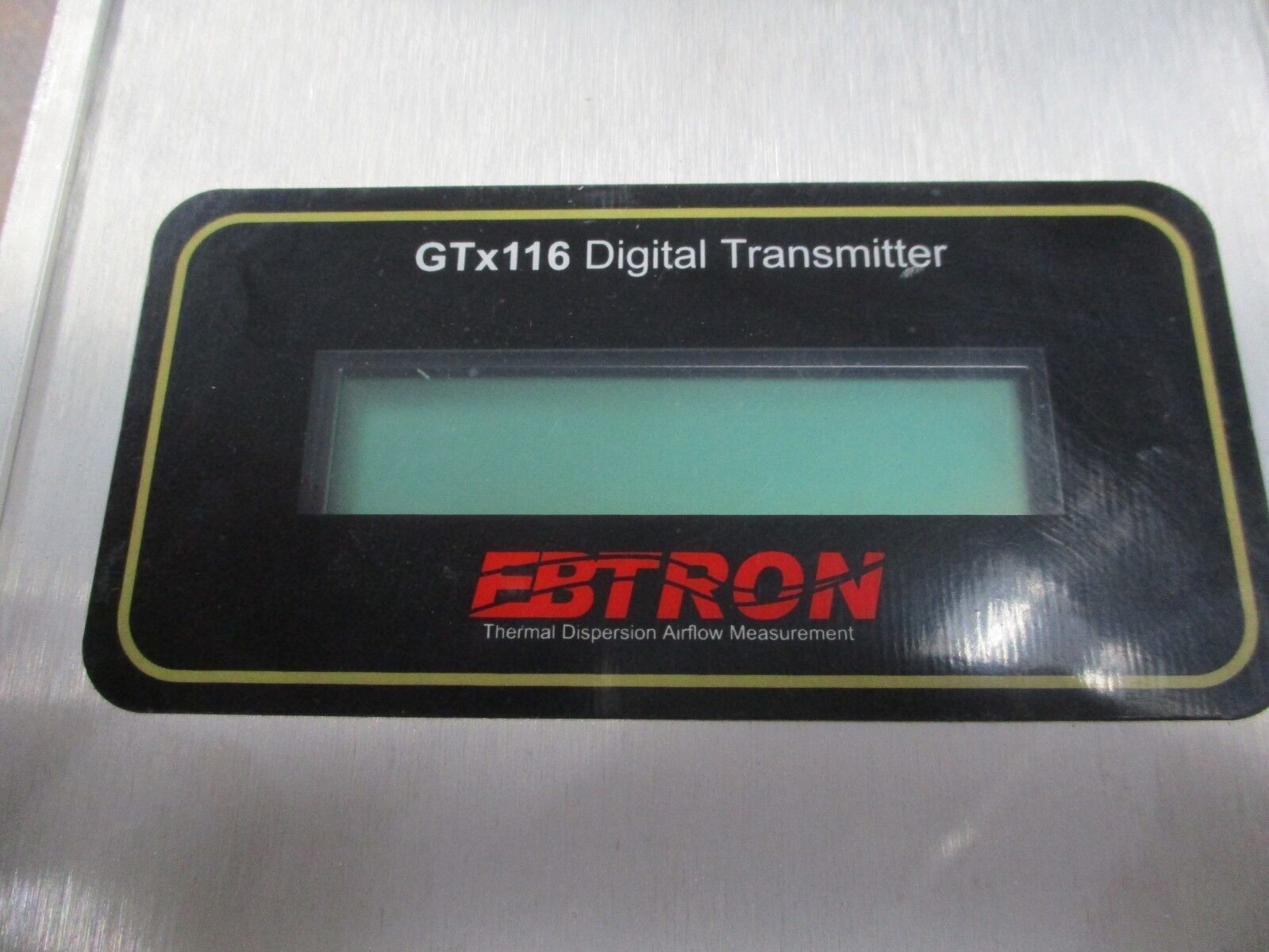 Ebtron Digital Transmitter GTA116-P Input: 22.5-29VAC 20VA Used