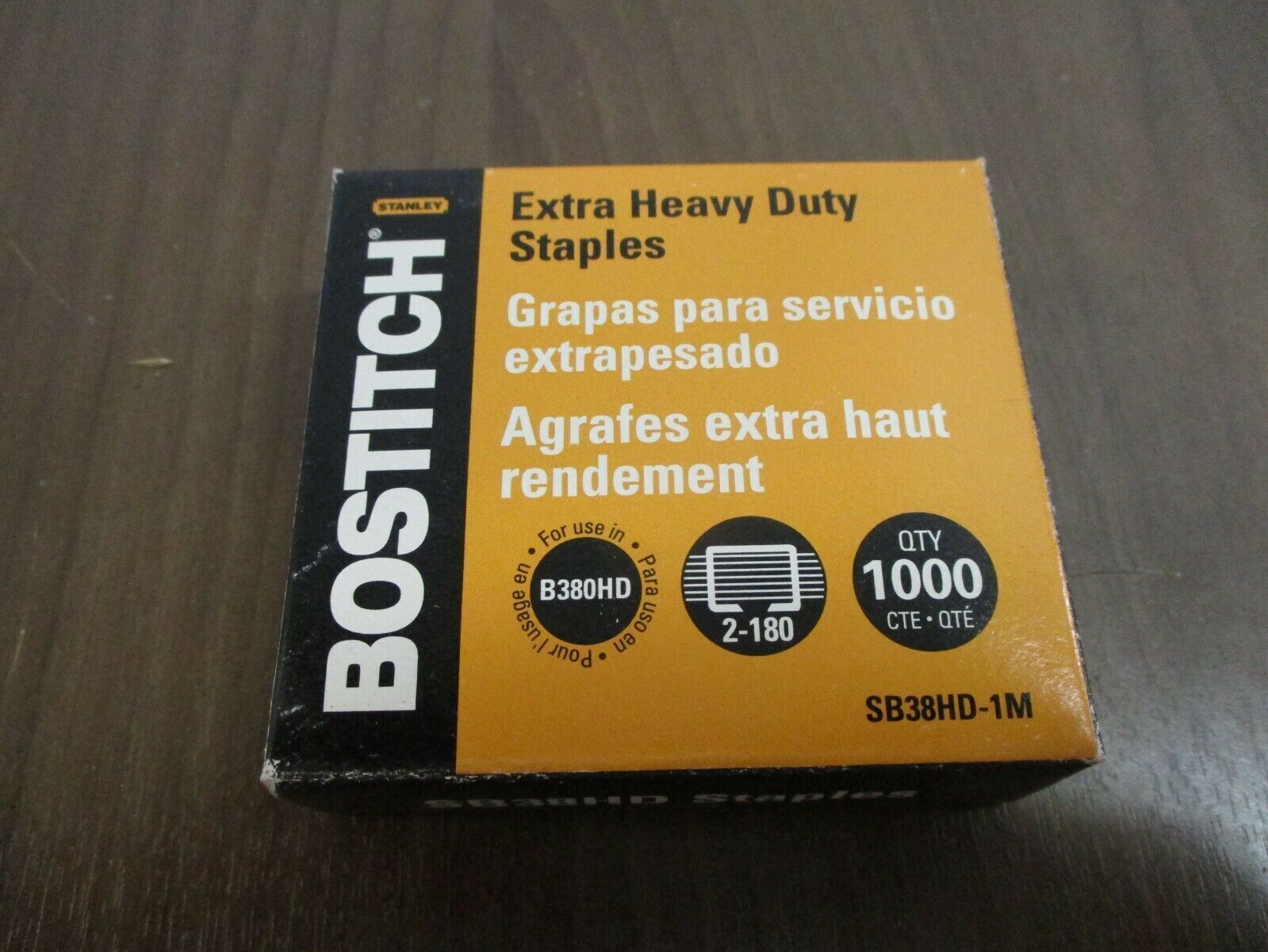 Stanley Bostitch Extra Heavy Duty Staples SB38HD-1M For Use in B380HD