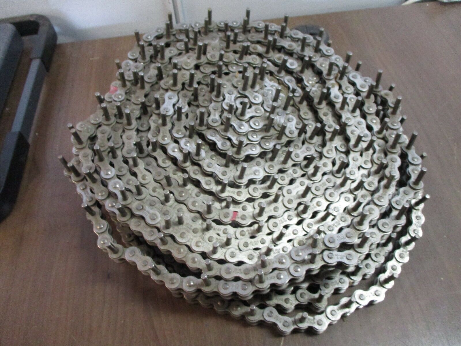 SENQCIA Hi-Max Stainless Steel Roller Chain 50SS 5/8" Pitch Length: 50 Feet