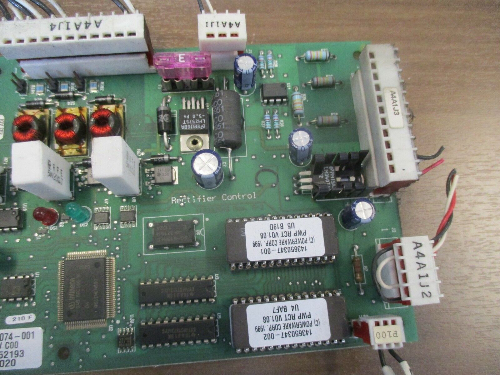 Eaton Powerware Rectifier Control Board 101073074-001 Rev. C00 Used