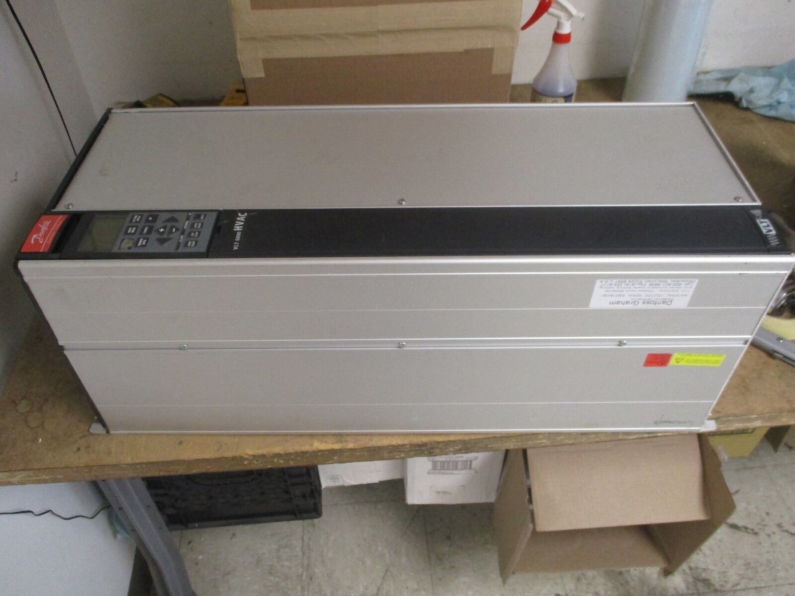 Dan Foss VLT6052 AC Drive 175Z7370 50HP *Missing (1) Keypad Button* Used