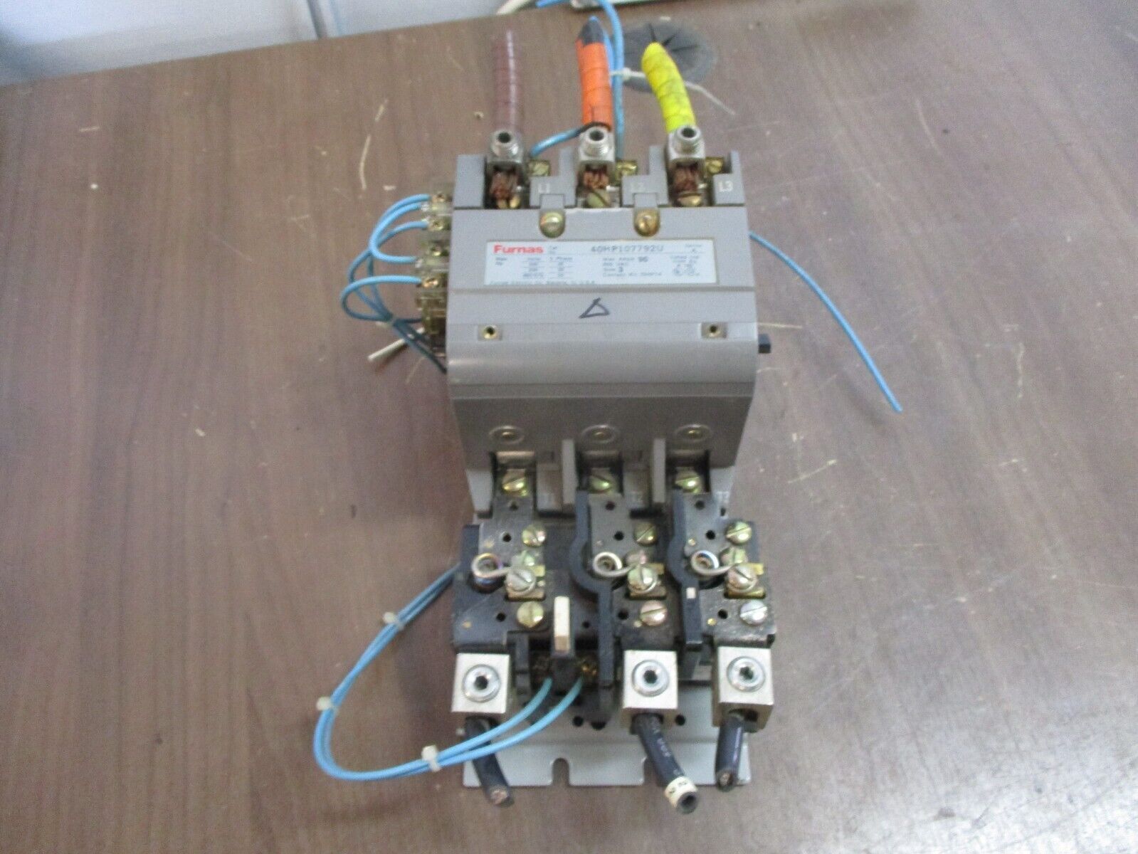 Furnas Starter 40HP107792U/48IC31AA3 110-120/220-240V Coil Size 3 90A 600V Used