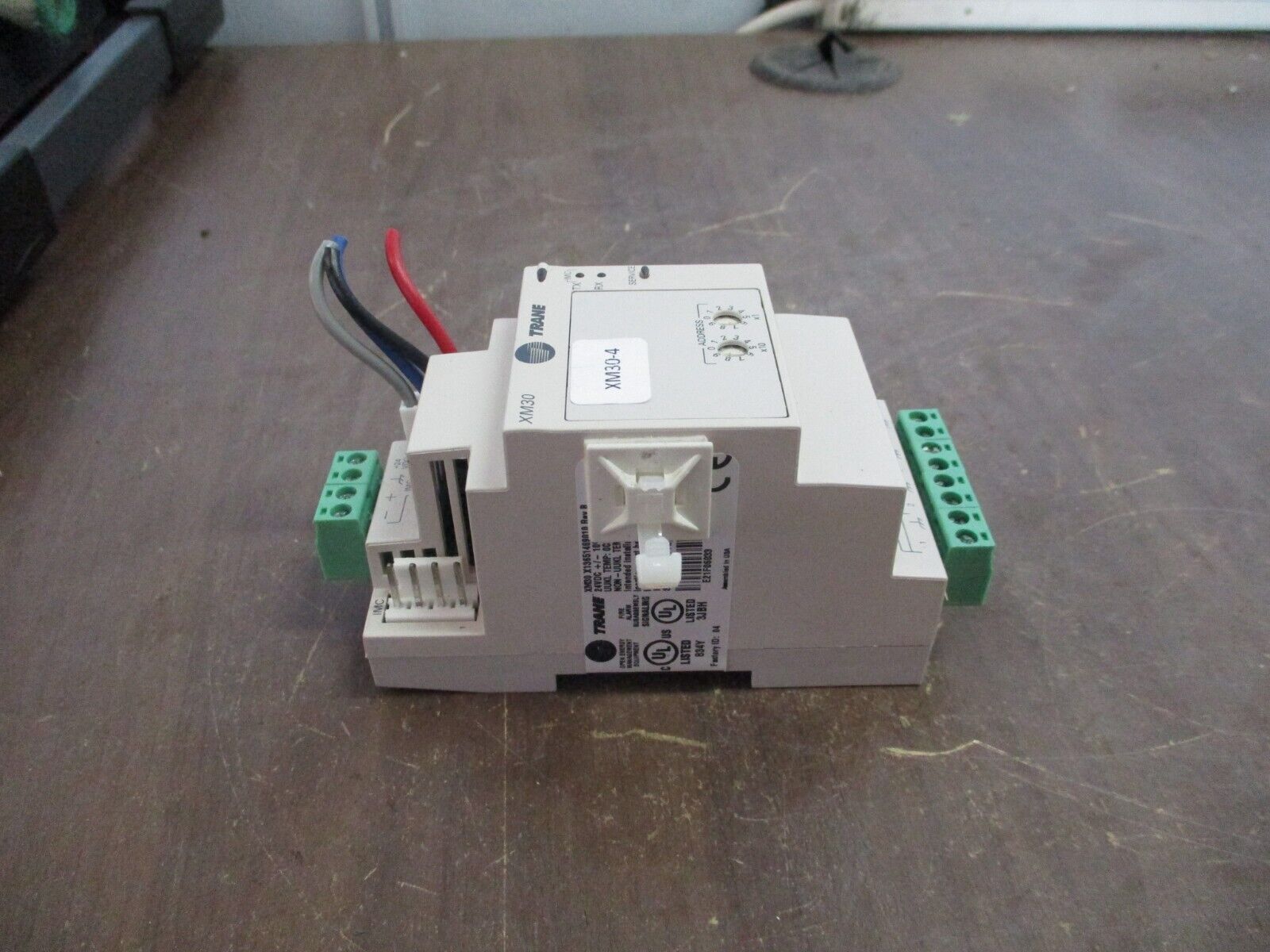 Trane XM30 Expansion Module X13651469010 Rev. B 24VDC Used