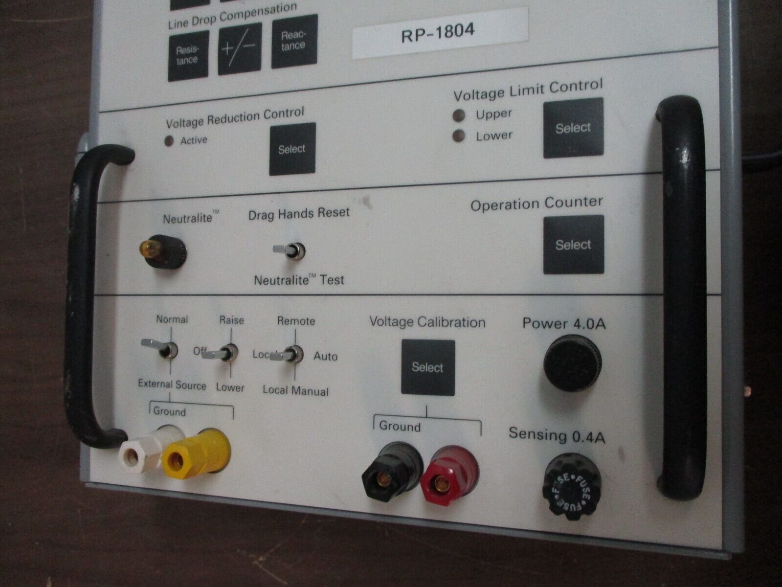 Siemens Accu/Stat MJ-X Voltage Regulator Control Panel C-62008 Used