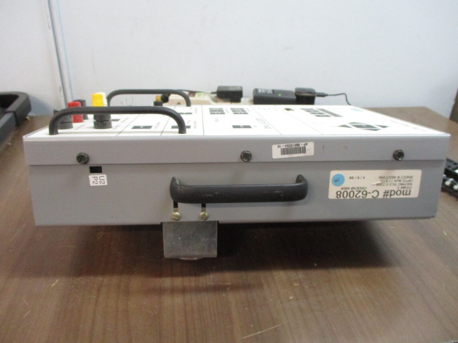 Siemens Accu/Stat MJ-X Voltage Regulator Control Panel C-62008 Used