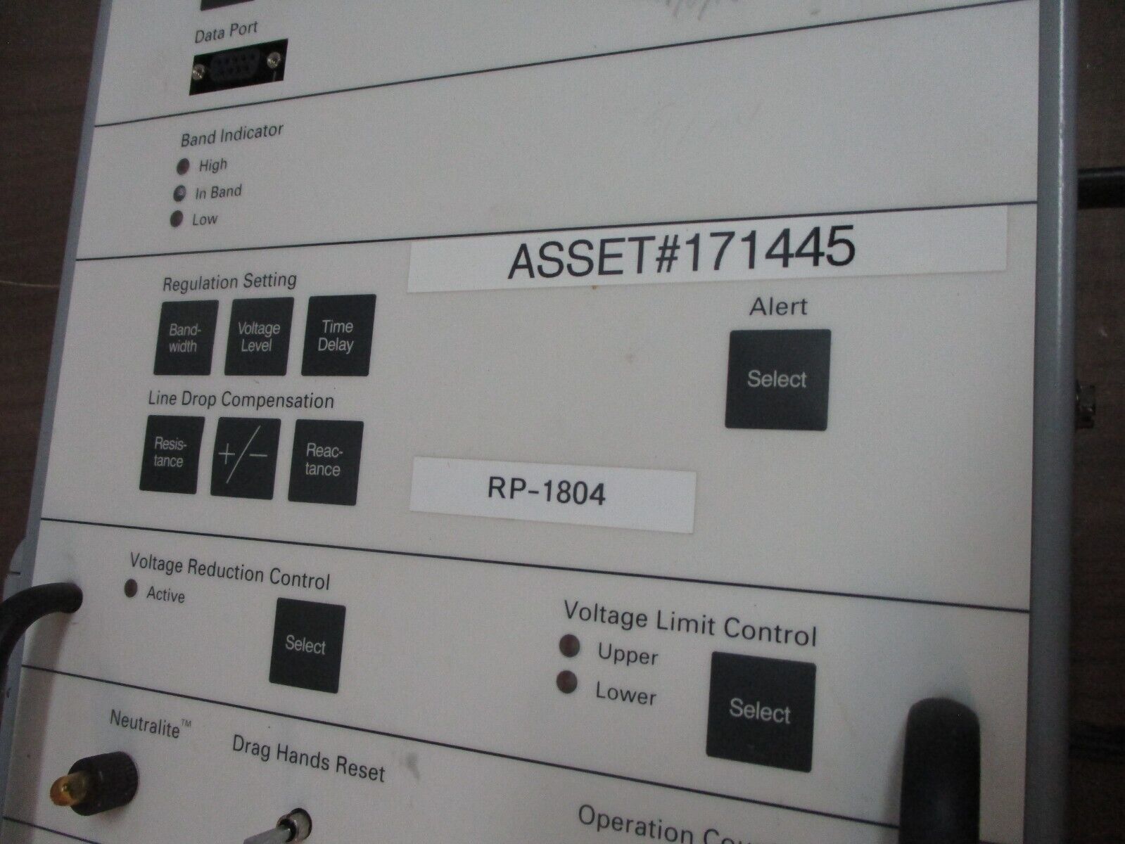 Siemens Accu/Stat MJ-X Voltage Regulator Control Panel C-62008 Used