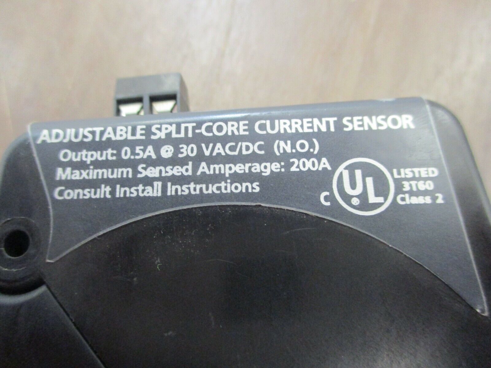 Veris Industries Hawkeye Adjustable Split-Core Current Sensor 908 Sensed: 200A