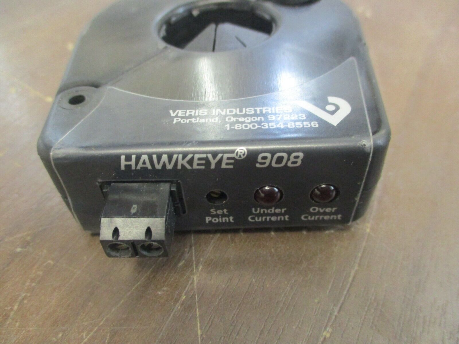 Veris Industries Hawkeye Adjustable Split-Core Current Sensor 908 Sensed: 200A