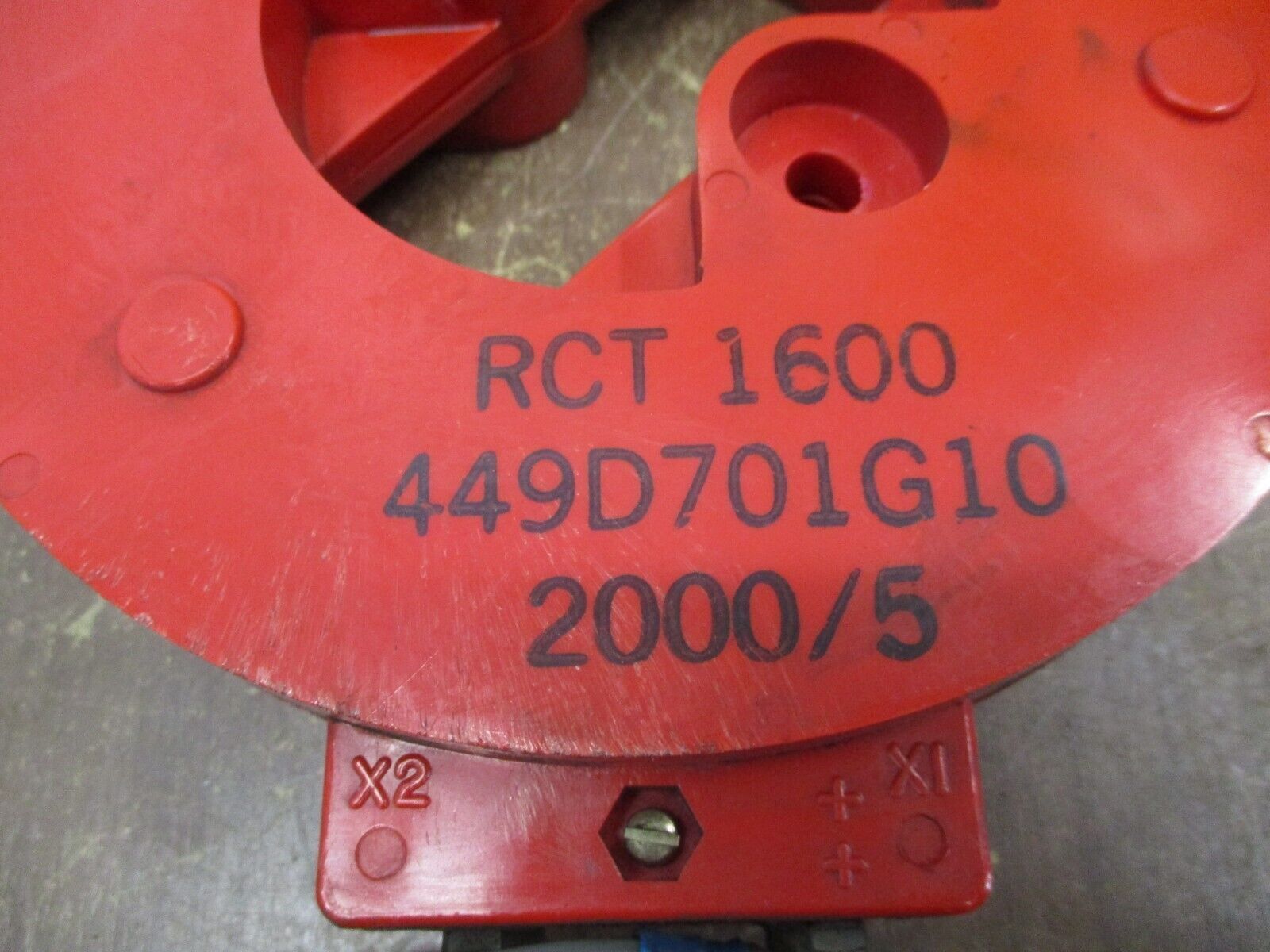 Westinghouse RTC 1600 Current Transformer 449D701G10 Ratio 2000:5A Used