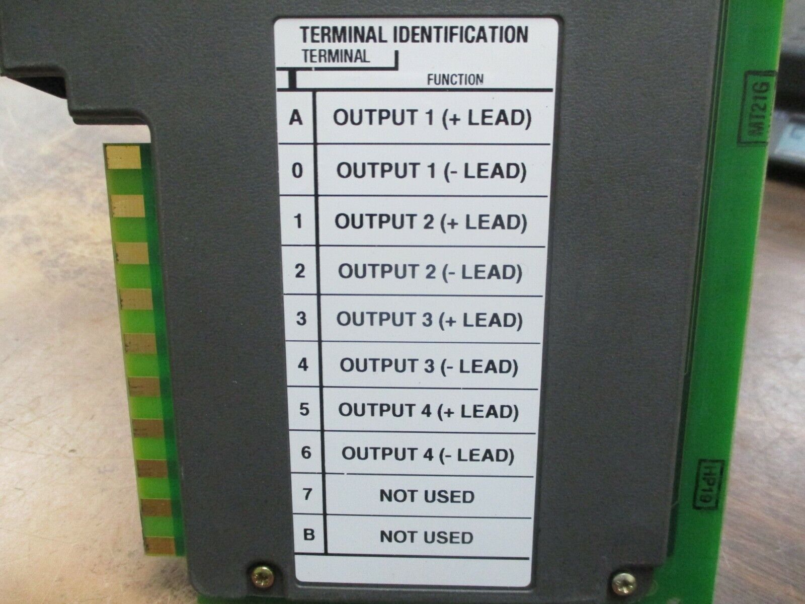 Allen-Bradley Analog Output Module 1771-OFE2/B Ser. B Rev. AB2 F/W Rev: B Used