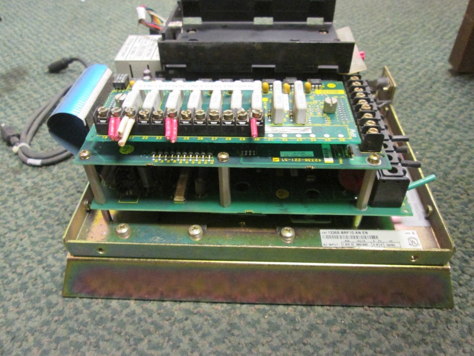 Allen-Bradley AC Drive 1336S-BRF10-AN-EN-L6 1HP 3Ph without control panel Used