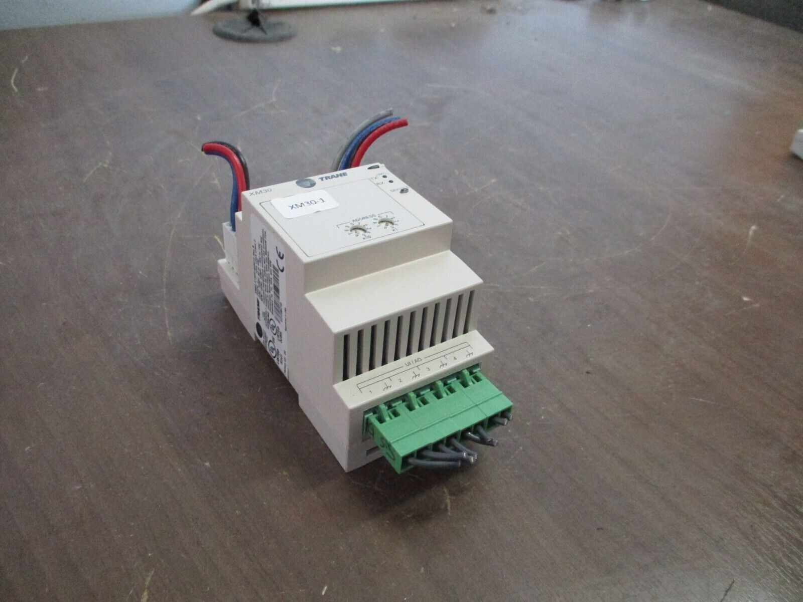 Trane XM30 Expansion Module X13651469010 Rev. B 24VDC Used