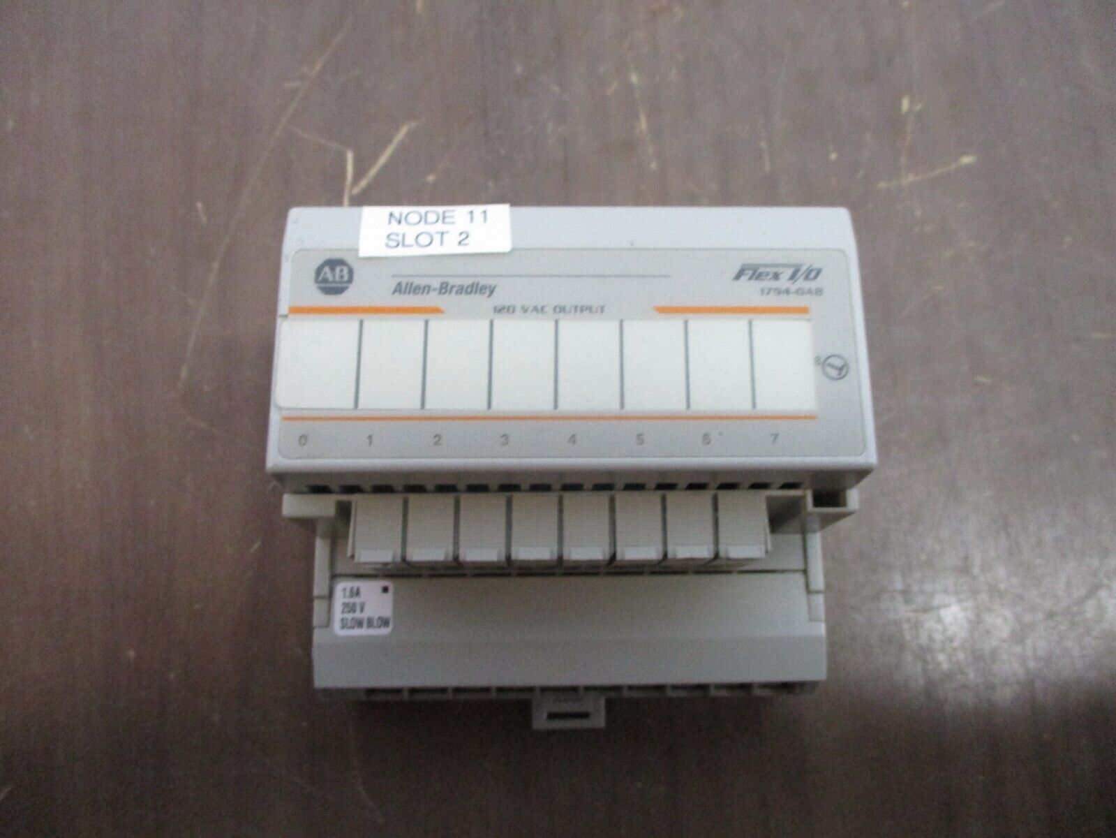 Allen-Bradley Flex I/O Input Module 1794-OA8 120VAC Used