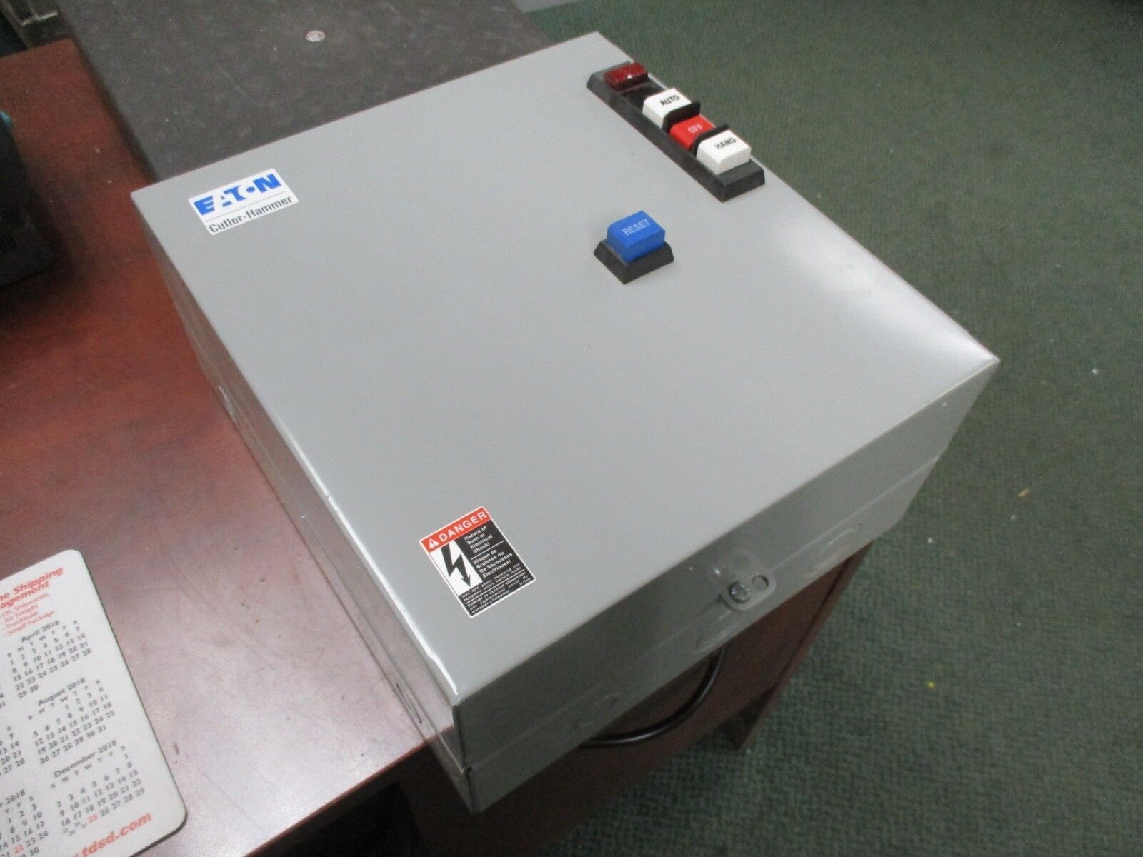 Cutler-Hammer Size 00 Enclosed Starter AB16AN0 120V Coil 9A 600V New Surplus