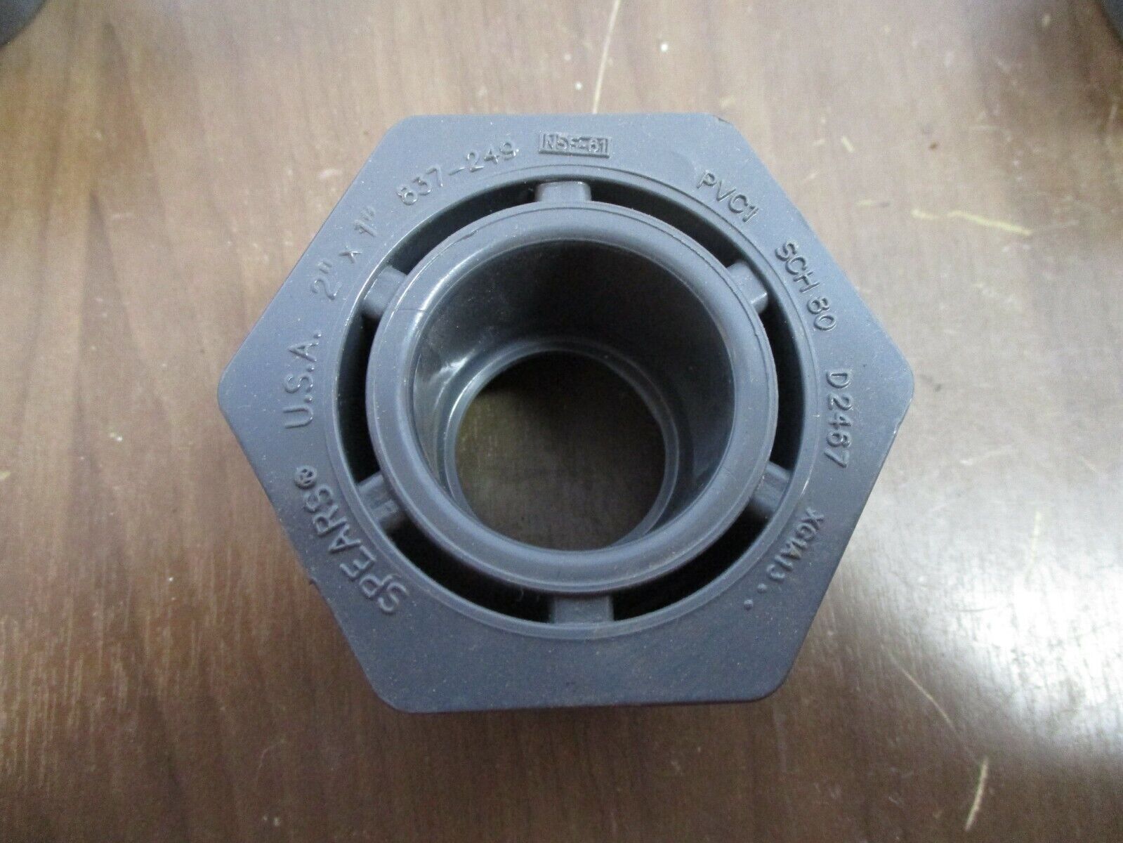 Spears Reducer Bushing 837-249 Size: 2" x 1" *Lot of 4* Used