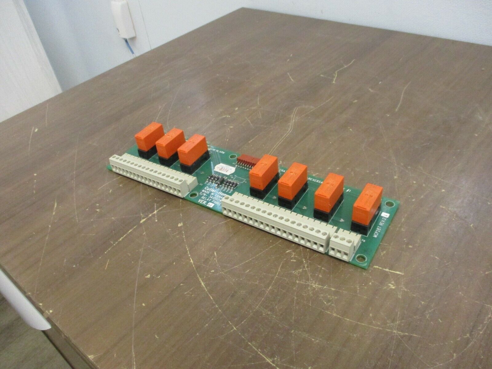 Cutler-Hammer Relay Panel Board 3A15574H02 Ver. 2.1 Used