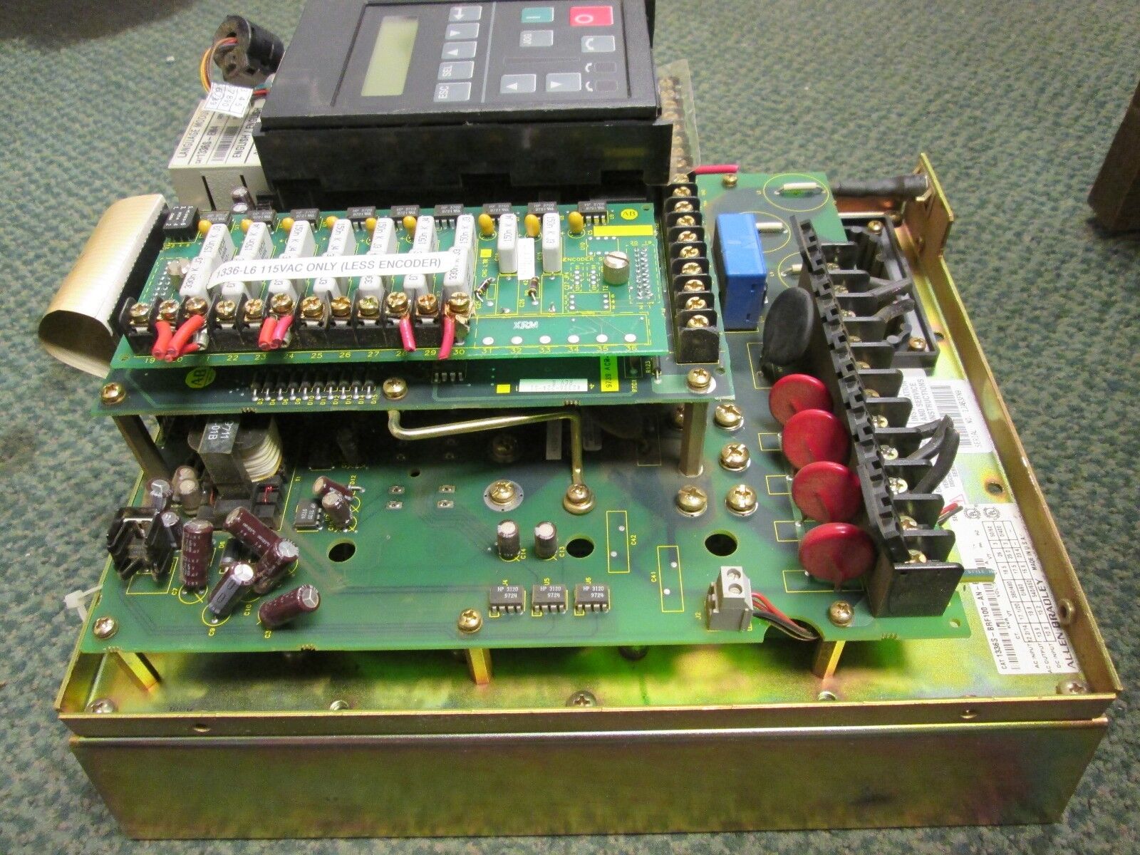 Allen-Bradley AC Drive 1336S-BRF100-AN-EN4-L6 10HP 3Ph Used