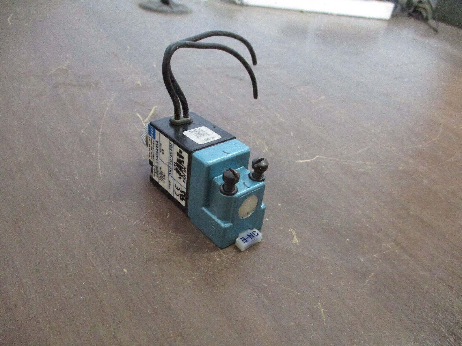 MAC Solenoid Valve 132B-114BABA 110/120V 50/60Hz 6.8W 150PSI Used