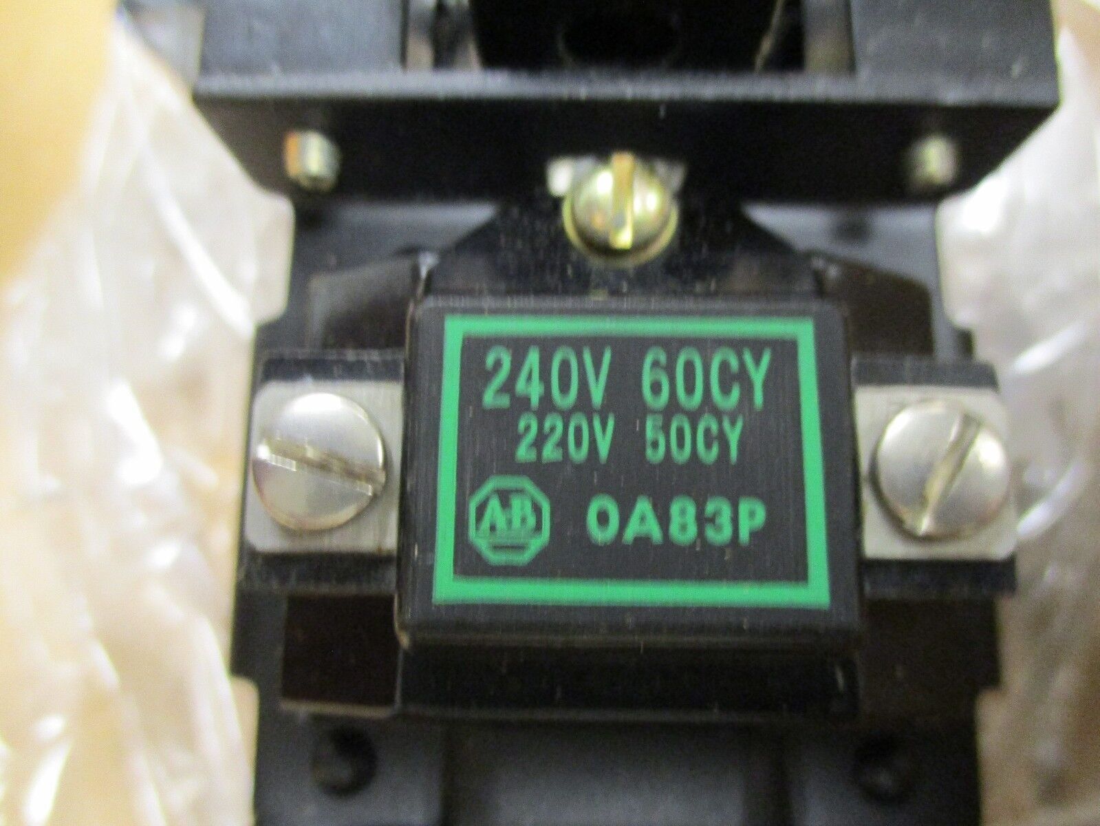Allen-Bradley Type B AC Relay 700-B400A2 240V Coil 4P New Surplus