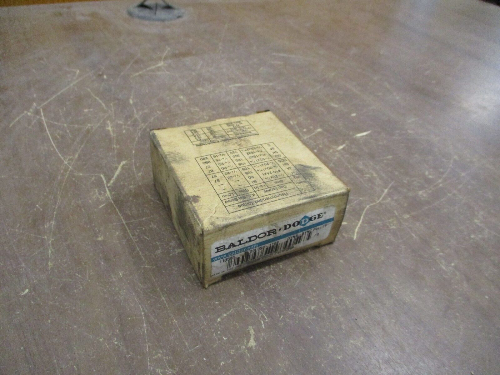 Dodge Dyna-Sync Pulley 113581 TL20L050-1108 New Surplus