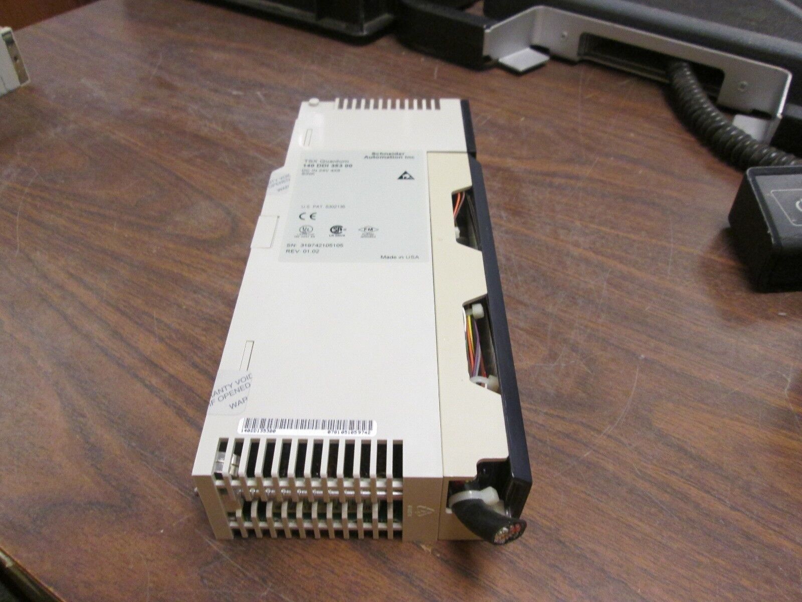 Schneider Automation TSX Quantum DC Input Module 140 DDI 353 00 4x8 Used