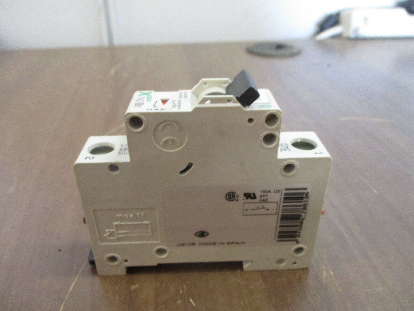 Moeller X Pole Circuit Breaker FAZ-S6/1 6A 277V 1P *Lot of 2* Used