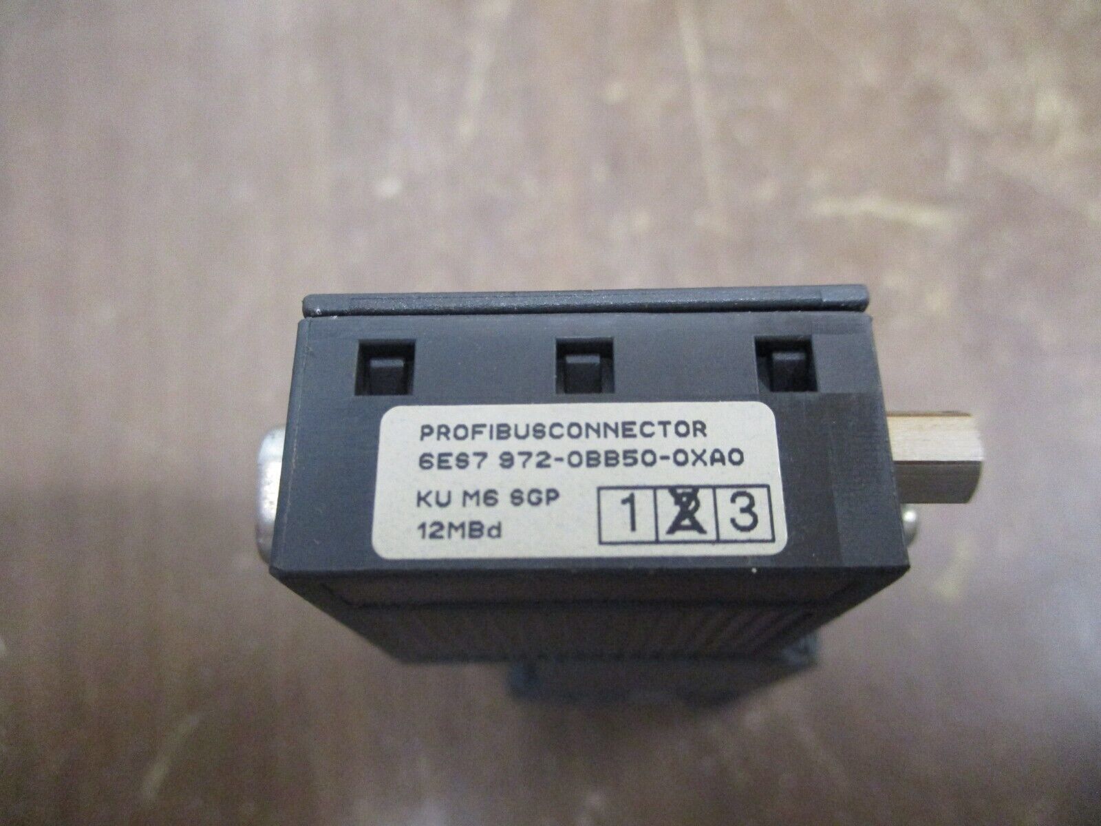 Siemens Profibus Connector 6ES7 972-0BB50-0XA0 *Lot of 2* Used