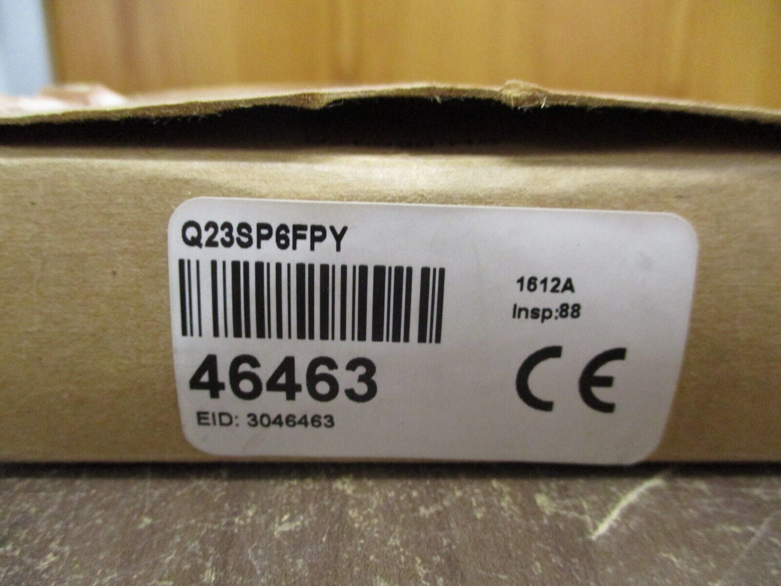 Banner Photoelectric Sensor Q23SP6FPY New Surplus