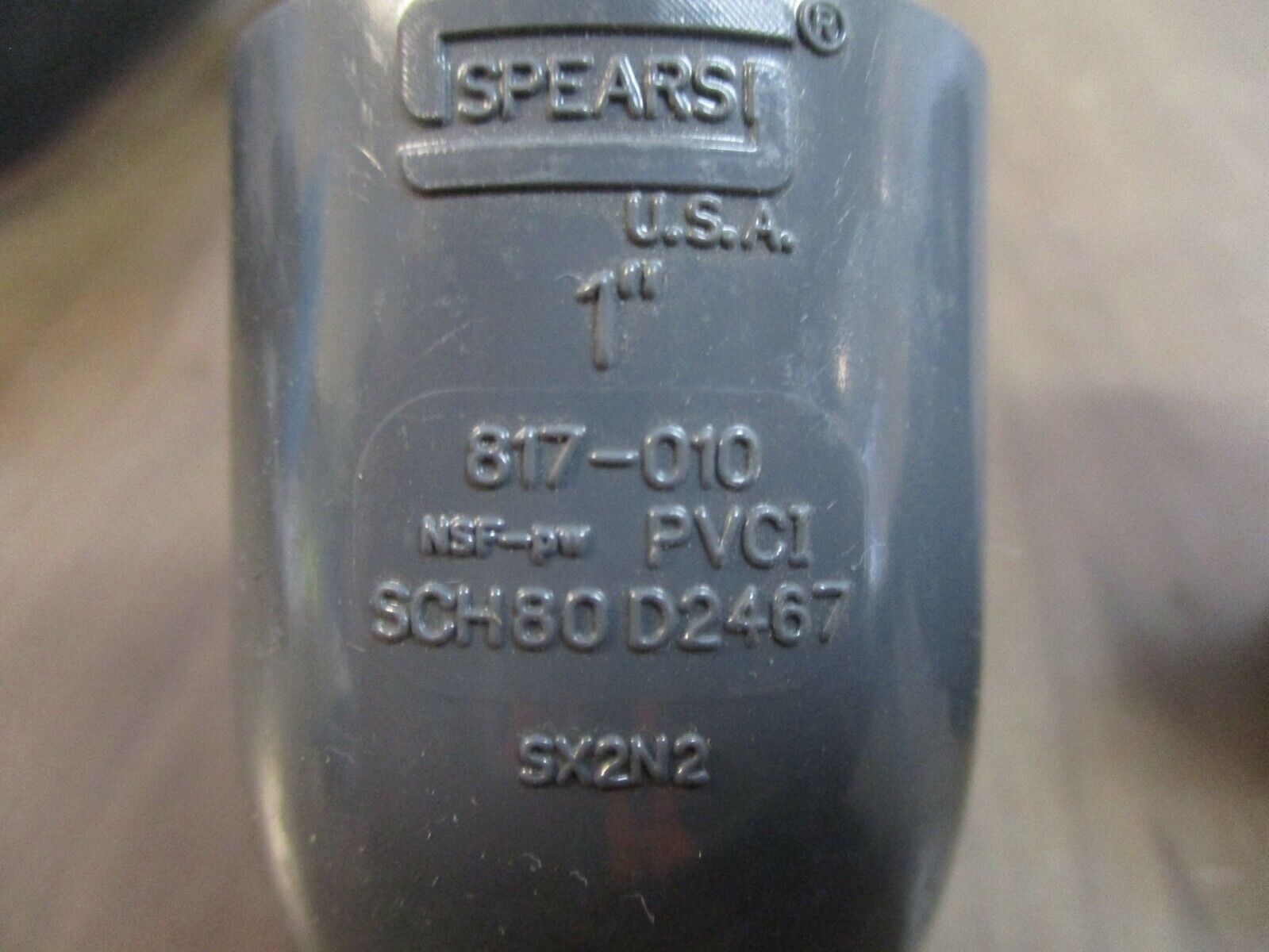 Spears 45º Elbow Fitting 817-010 Size: 1" *Lot of 4* Used