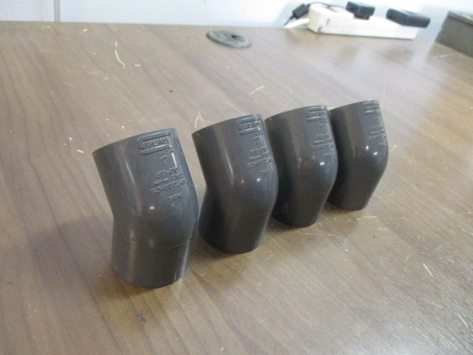 Spears 45º Elbow Fitting 817-010 Size: 1" *Lot of 4* Used