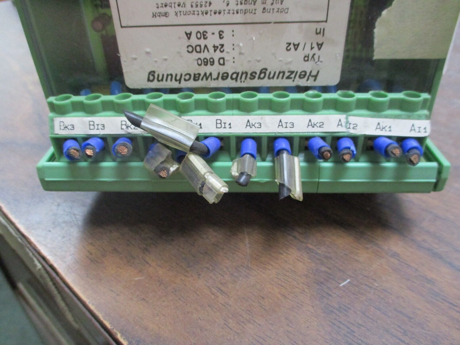 Burkle Control Module D 660 24VDC 3-30A Used