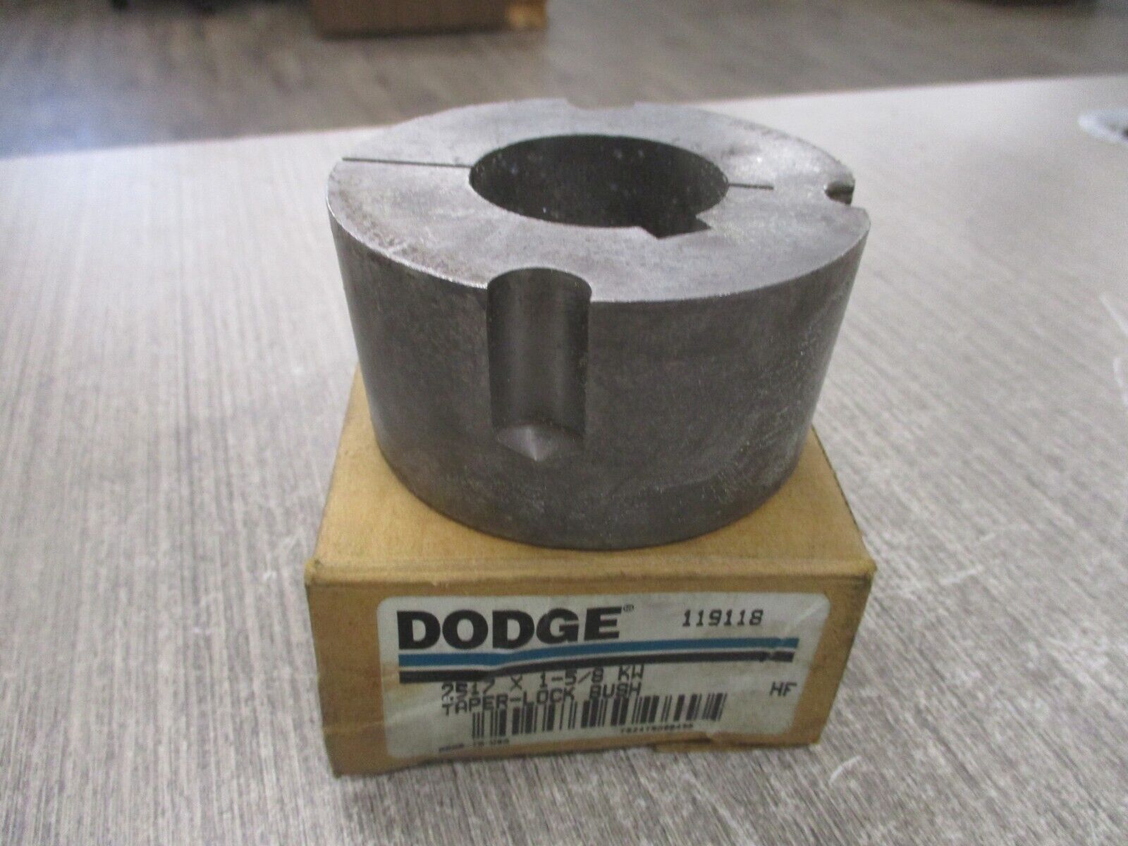 Dodge Taper-Lock Bushing 119118 2517 x 1-5/8 KW New Surplus
