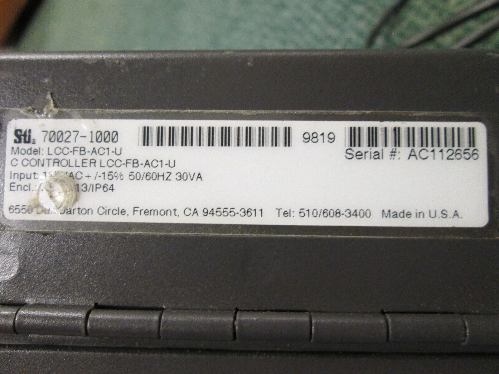 STI Light curtain with controller 70027-1000 with 2 MiniSafe MS4300 42672-0240