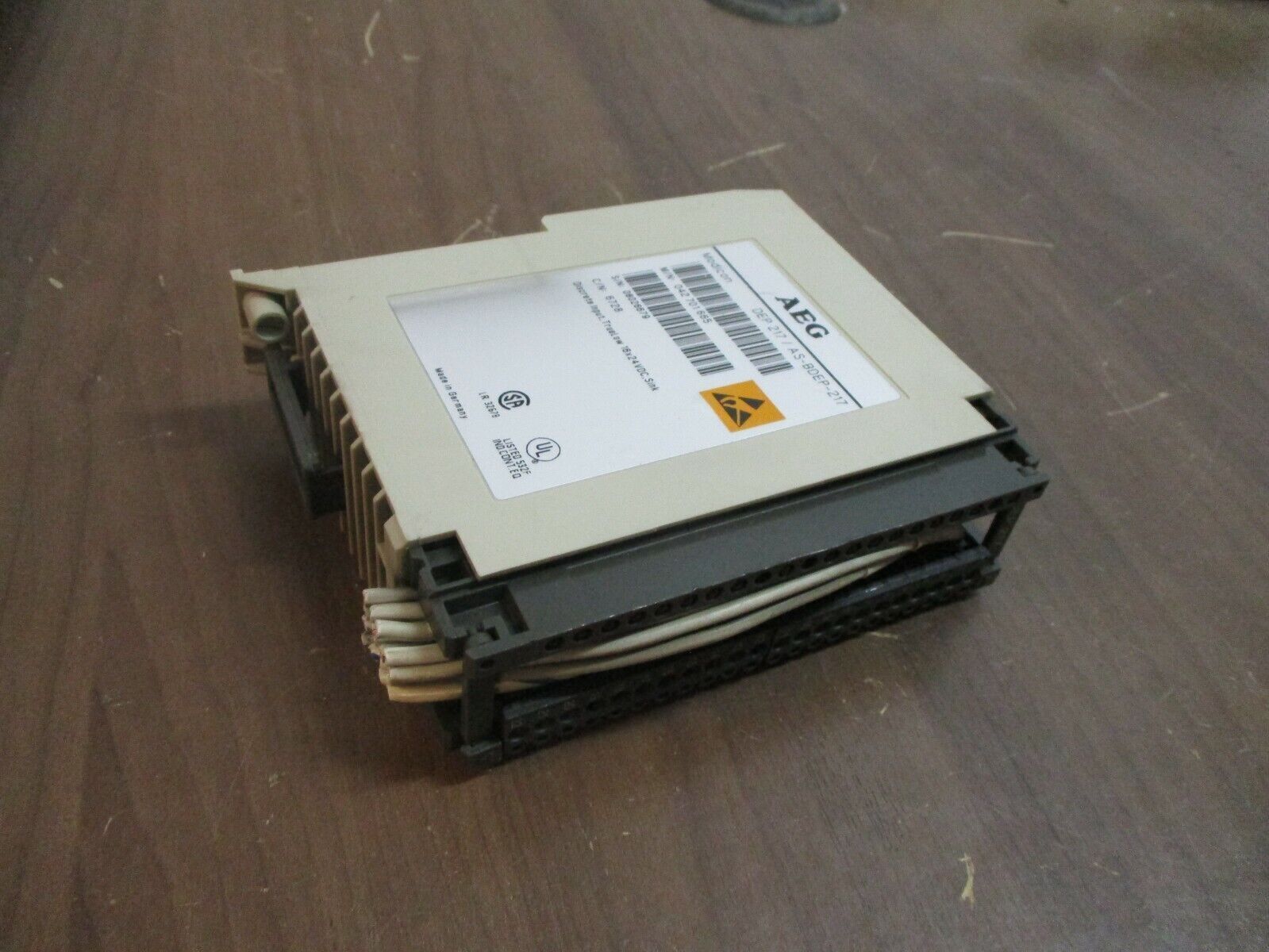 AEG Modicon Discrete Input Module DEP 217 / AS-BDEP-217 TrueLow 16X 24VDC Used