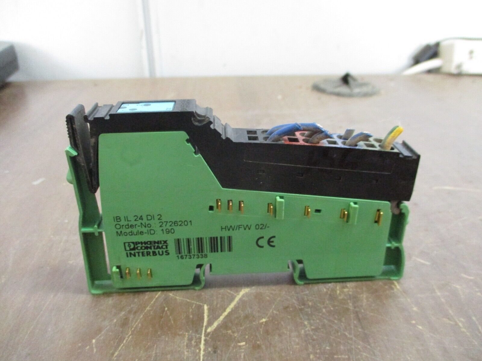 Phoenix Contact Interbus Inline Digital Input Terminal 2726201 IBIL24DI2 HW: 02