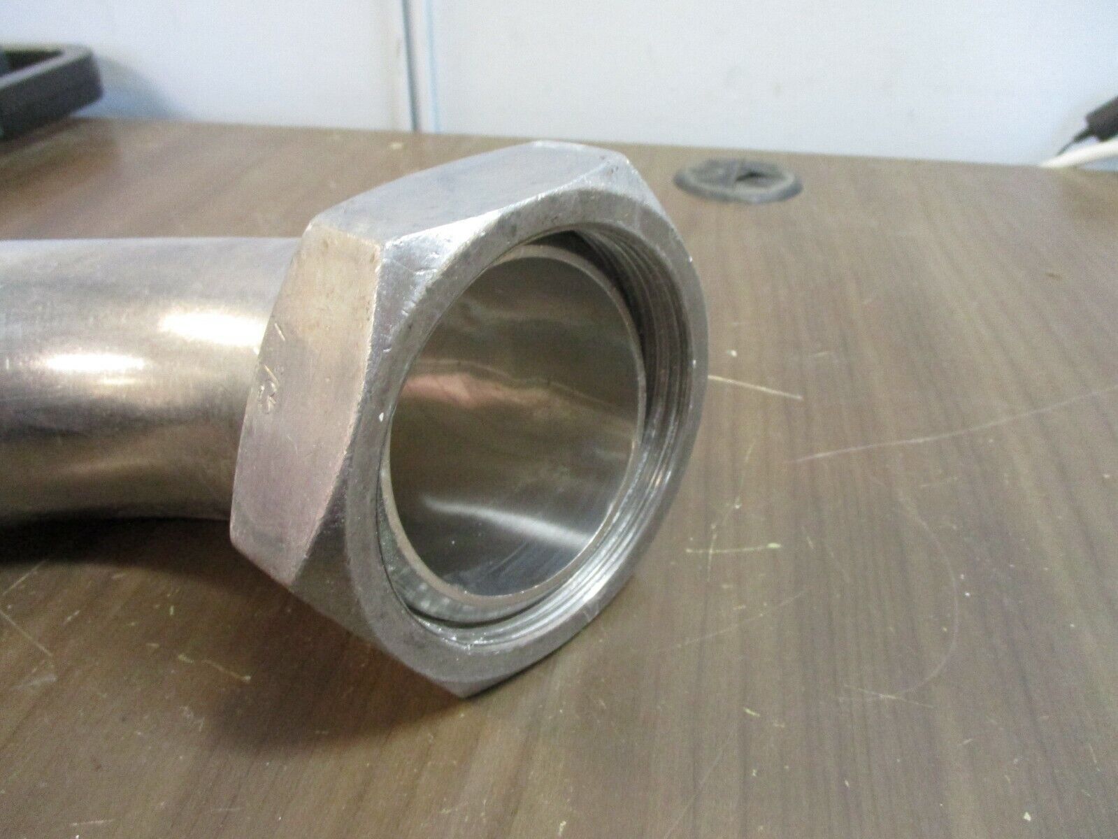 Misc. Brand Stainless Steel 90° Elbow Size: 3" Used