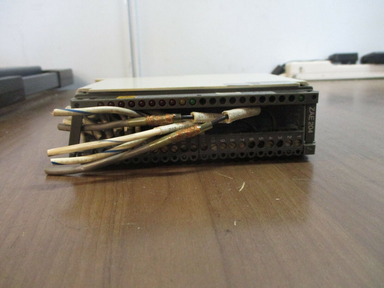 AEG ZAE 204 High Speed Counter Module 6728-042.274926 4X5 Decades Used
