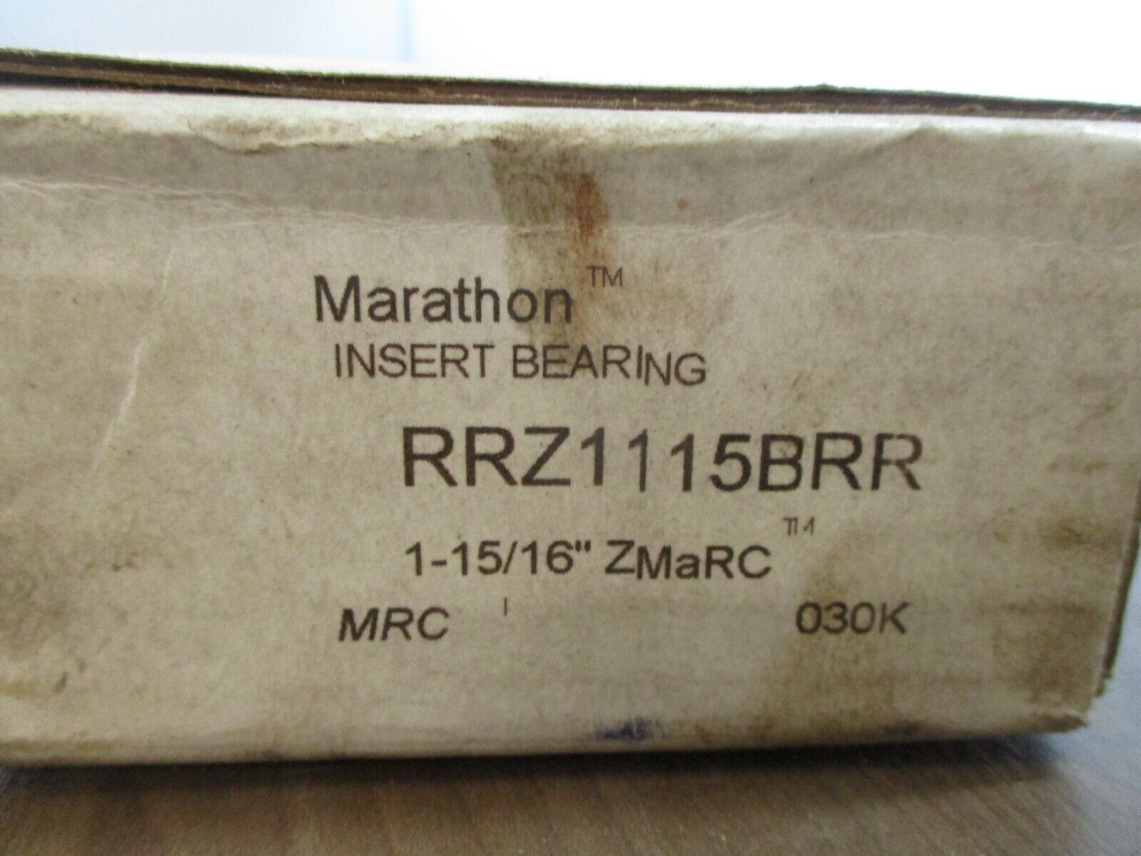 MRC Marathon Insert Bearing PRZ1115BRR 1 15/16" New Surplus